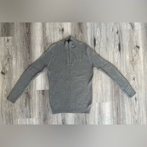 Express Ribbed Half-Zip Sweater
